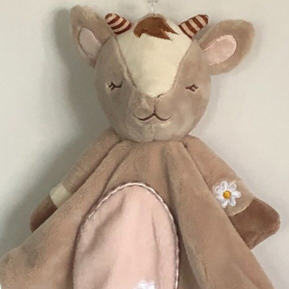 New w/ Tag Douglas Baby Lil' Snuggler Goat🐐 Lovey Blanket Plush🍼 - Picture 7 of 12